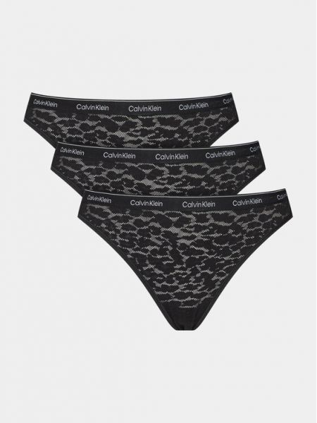 Chiloți brazilieni Calvin Klein Underwear negru