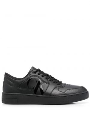 Trykt sneakers Calvin Klein svart