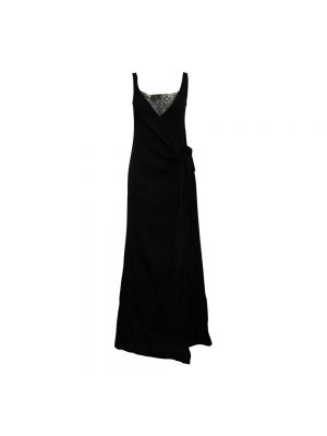 Sukienka długa Emporio Armani czarna