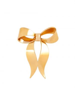 Brosche mit schleife Christian Dior gold