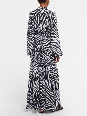 Top mit print mit zebra-muster Alexandra Miro