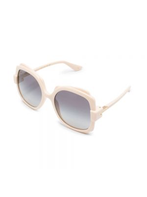 Okulary przeciwsłoneczne Gucci białe