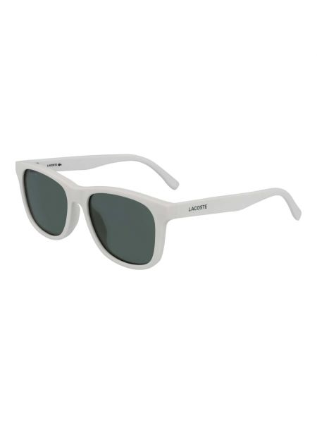 Okulary przeciwsłoneczne Lacoste białe