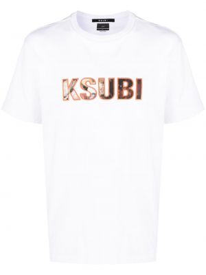 T-shirt aus baumwoll Ksubi weiß