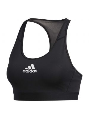 Biustonosz sportowy Adidas - Сzarny