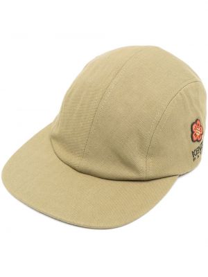 Siuvinėtas kepurė su snapeliu Kenzo žalia