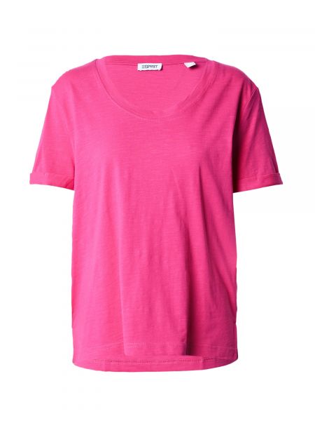 Marškinėliai Esprit rožinė