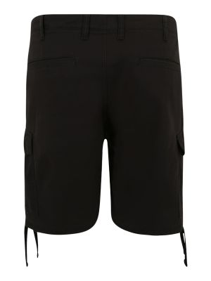 „cargo“ stiliaus kelnės Jack & Jones Plus juoda