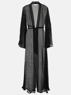 Vestido largo Alexandra Miro negro