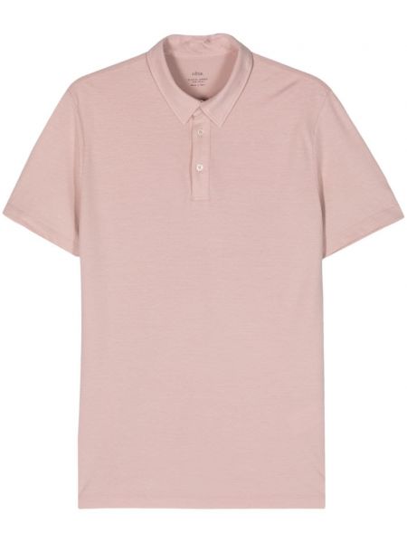 Памучна поло тениска от джърси Altea розово