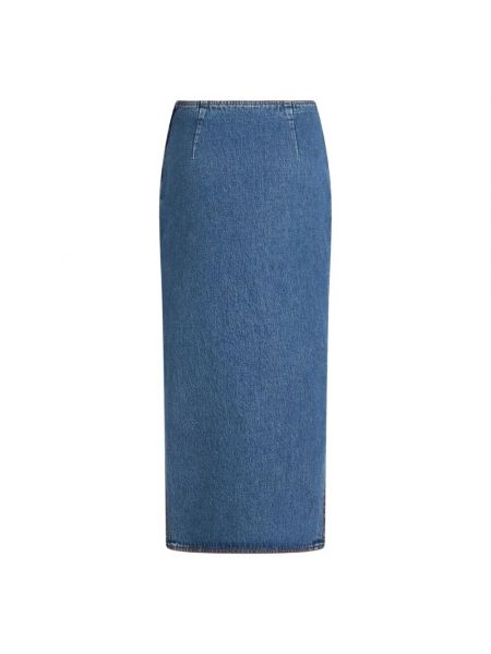 Spódnica jeansowa Etro niebieska