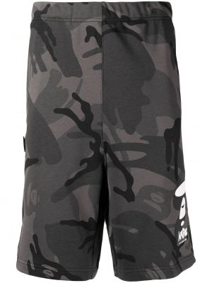 Bermuda con stampa camouflage Aape By *a Bathing Ape® verde