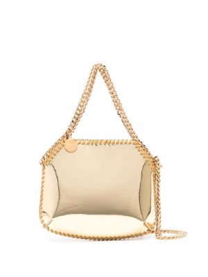 Shopper handtasche Stella Mccartney gold