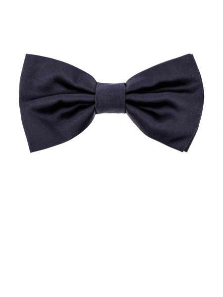 Seiden krawatte mit schleife Dolce & Gabbana blau