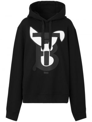 Hoodie Burberry svart