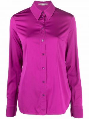 Риза с копчета Stella Mccartney розово