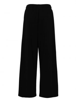 Pantalon droit en coton Stella Mccartney noir