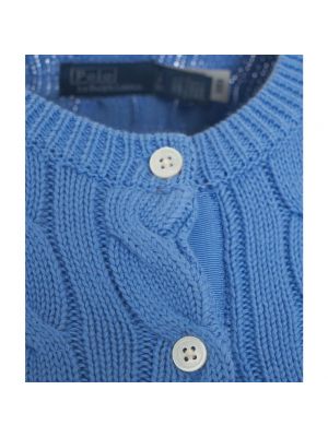 Cárdigan de tela jersey Polo Ralph Lauren azul