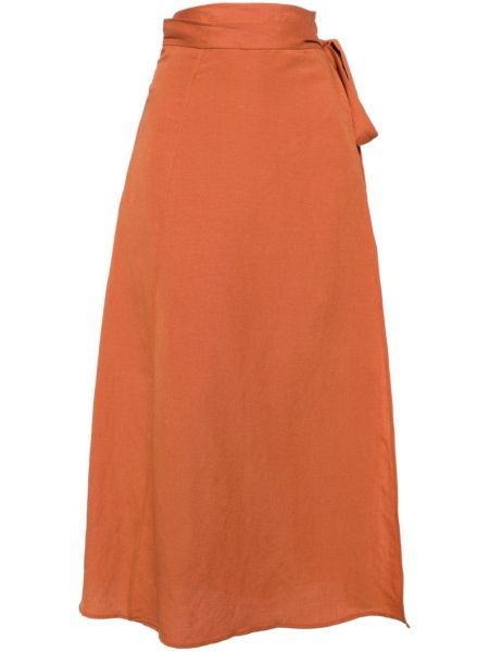 Dlhá sukňa Voz oranžová