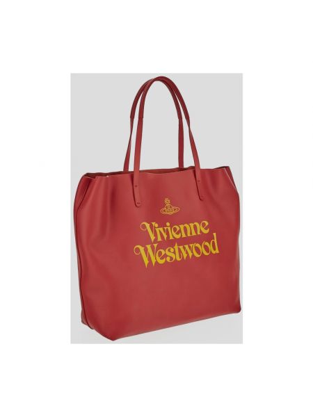 Bolso shopper Vivienne Westwood rojo
