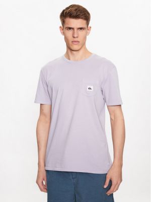 T-shirt Quiksilver viola