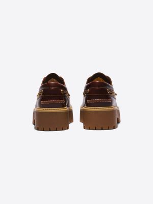 Chaussures de ville à lacets Timberland marron