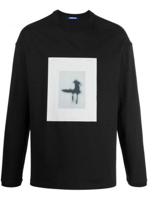 T-shirt en coton Spoonyard noir