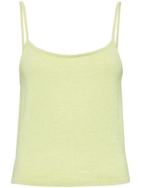 Tanktop i kashmir Teddy Cashmere grøn