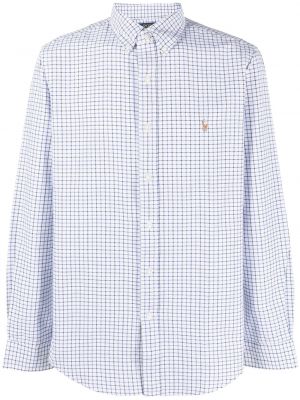 Chemise brodée en coton Polo Ralph Lauren blanc