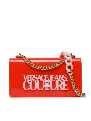 Pisemska torbica Versace Jeans Couture oranžna