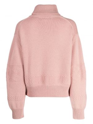 Sweter z kaszmiru Pringle Of Scotland różowy