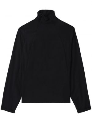 Bluzka bawełniana Noir Kei Ninomiya czarna