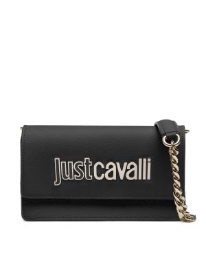 Pisemska torbica Just Cavalli črna