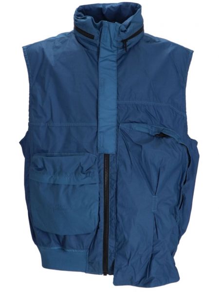 Asümmeetrilised puuvillased vest A-cold-wall* sinine