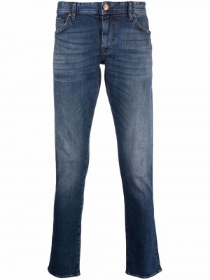 Slank skinny jeans Armani Exchange blå