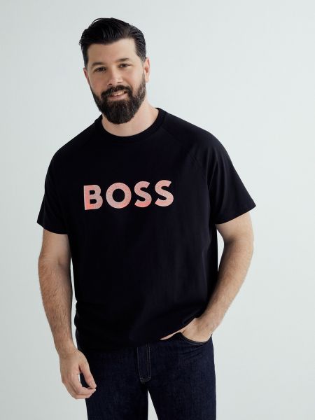 Camiseta manga corta Boss negro