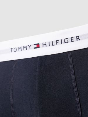 Bokserki slim fit bawełniane Tommy Hilfiger niebieskie