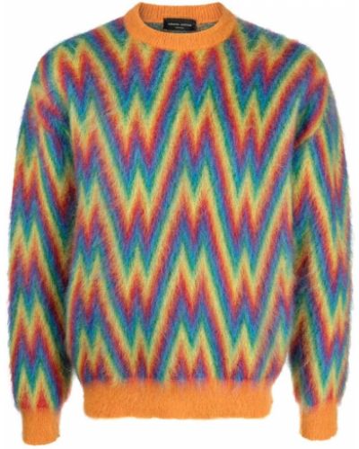 Пуловер Roberto Collina оранжево