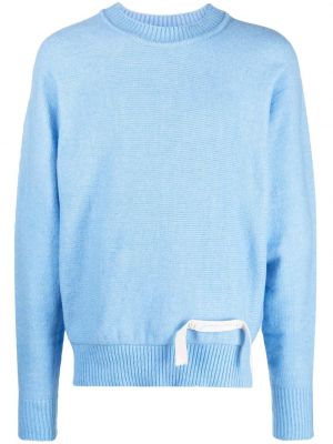 Пуловер Jacquemus синьо
