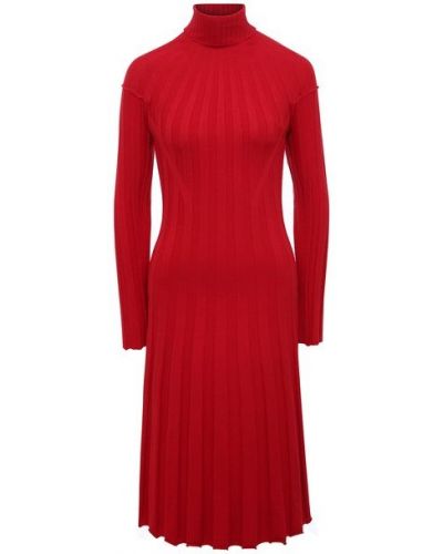 Шерстяное платье Junya Watanabe - Красный