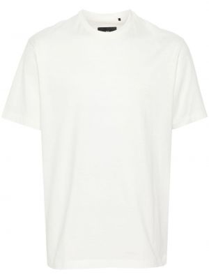 Bavlněné tričko Y-3 bílé