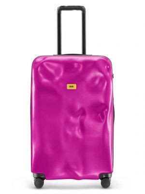 Różowa walizka Crash Baggage