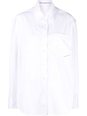 Camicia oversize Alexander Wang bianco