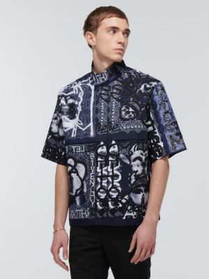 Koszula bawełniana z nadrukiem Givenchy