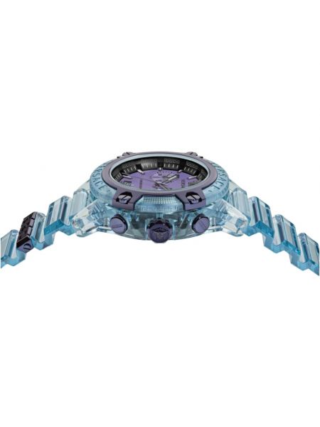 Sportlich transparenter armbanduhr Versace