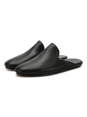 Кожаные туфли Brioni черные