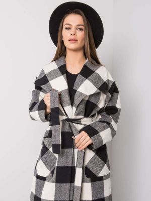 Kostkovaný kabát Fashionhunters