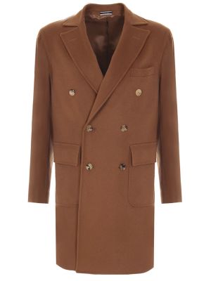 Кашемировое пальто Piacenza коричневое