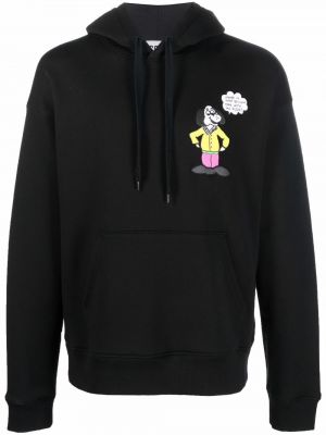 Hoodie Moschino svart