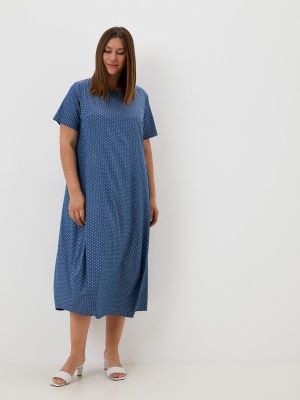 Платье Le Monique, голубое